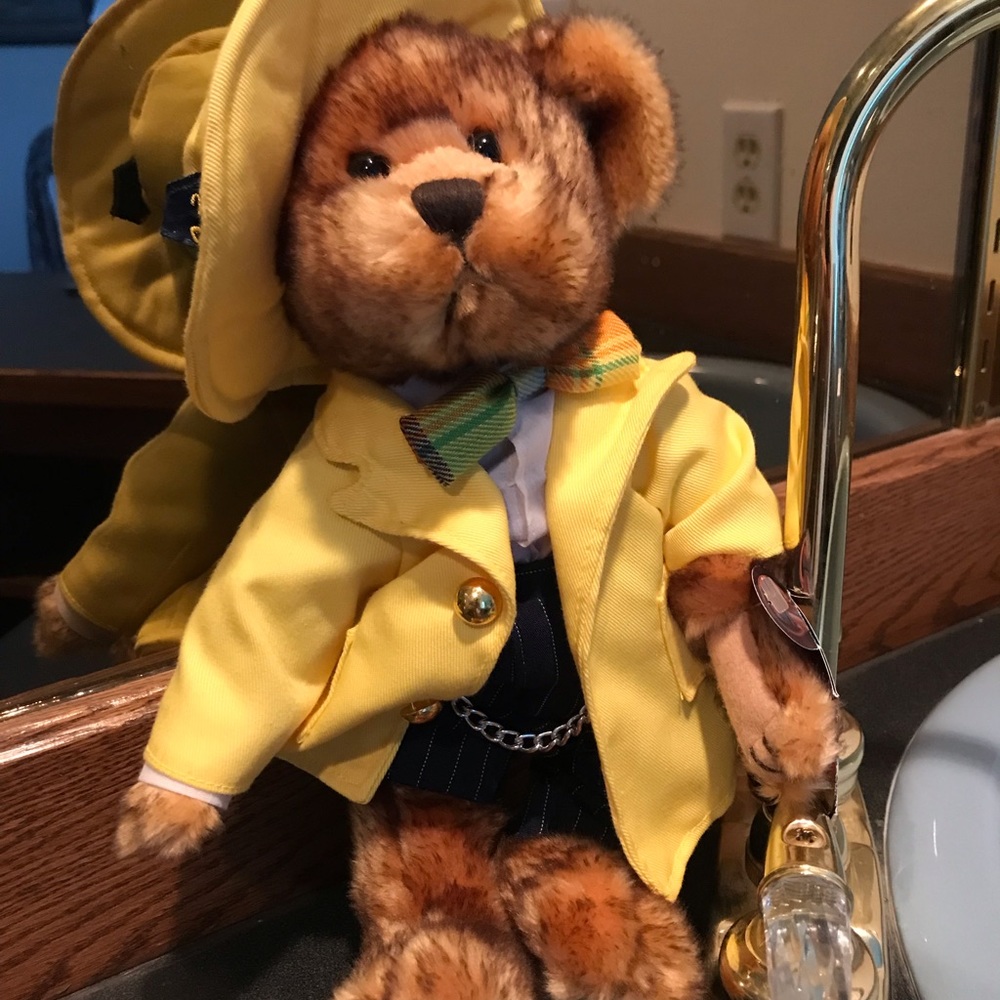 Mookie 1999 Brass Button Bear